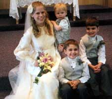 Kristiana & the three boys
