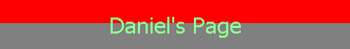 Daniel's Page