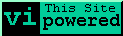 written in vi