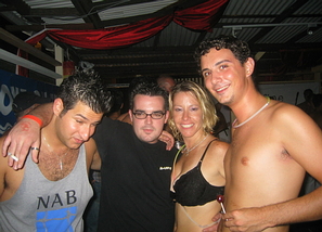 Lou, Zach, Kel, and Scott