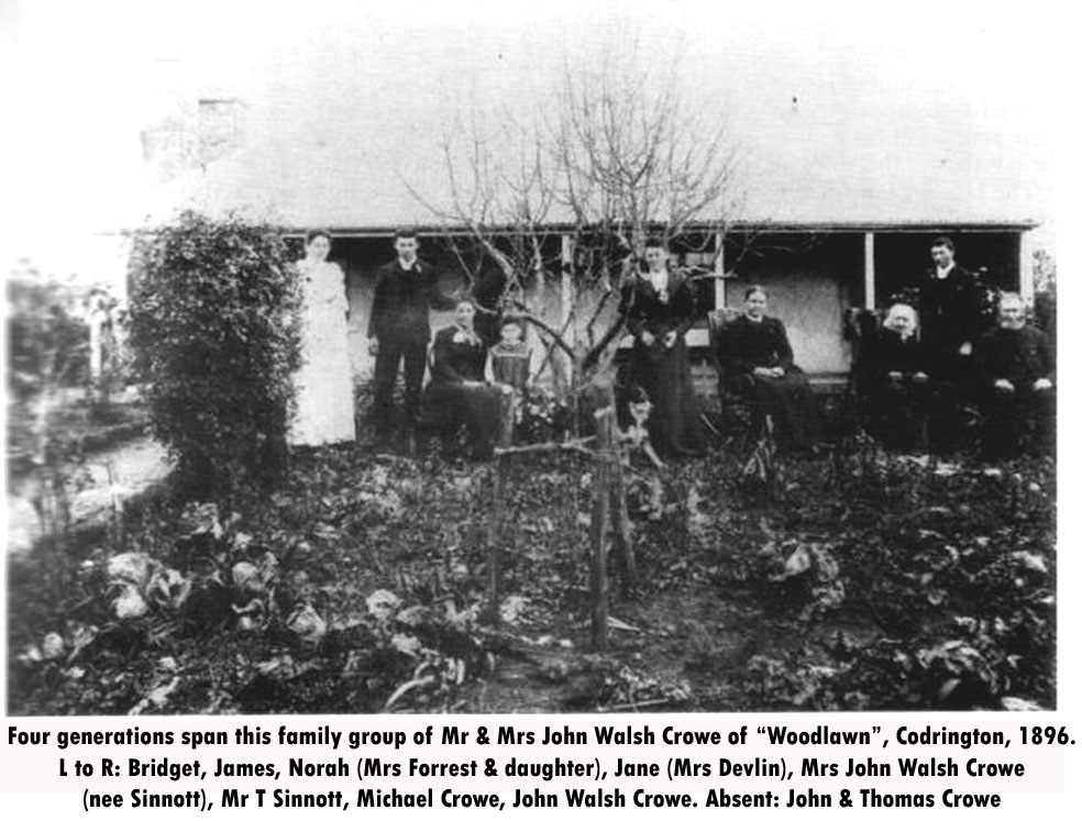 John, Mary & Family at Woodlawn