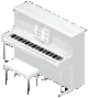 White Piano