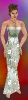 White Floral Formal