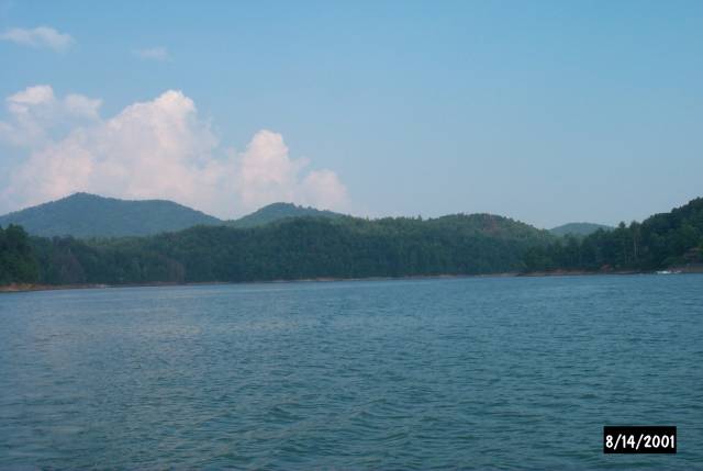 Another view of Lake Hiawassee