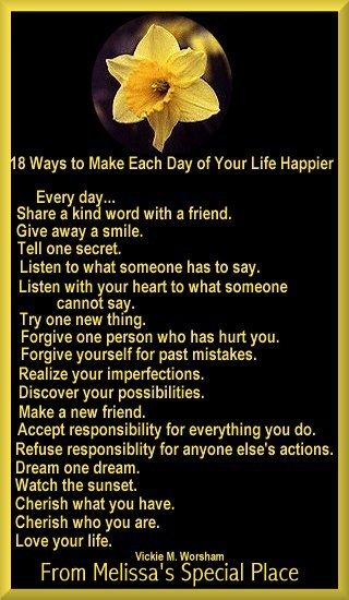 A Gift From Melissa