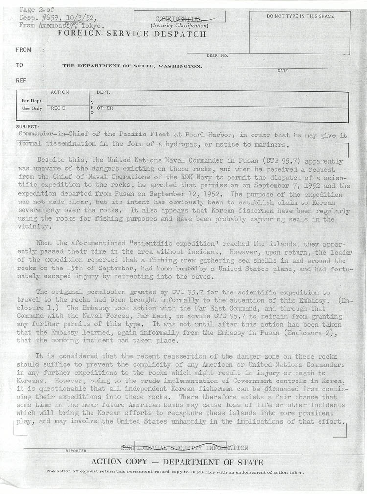 Embassy Memo