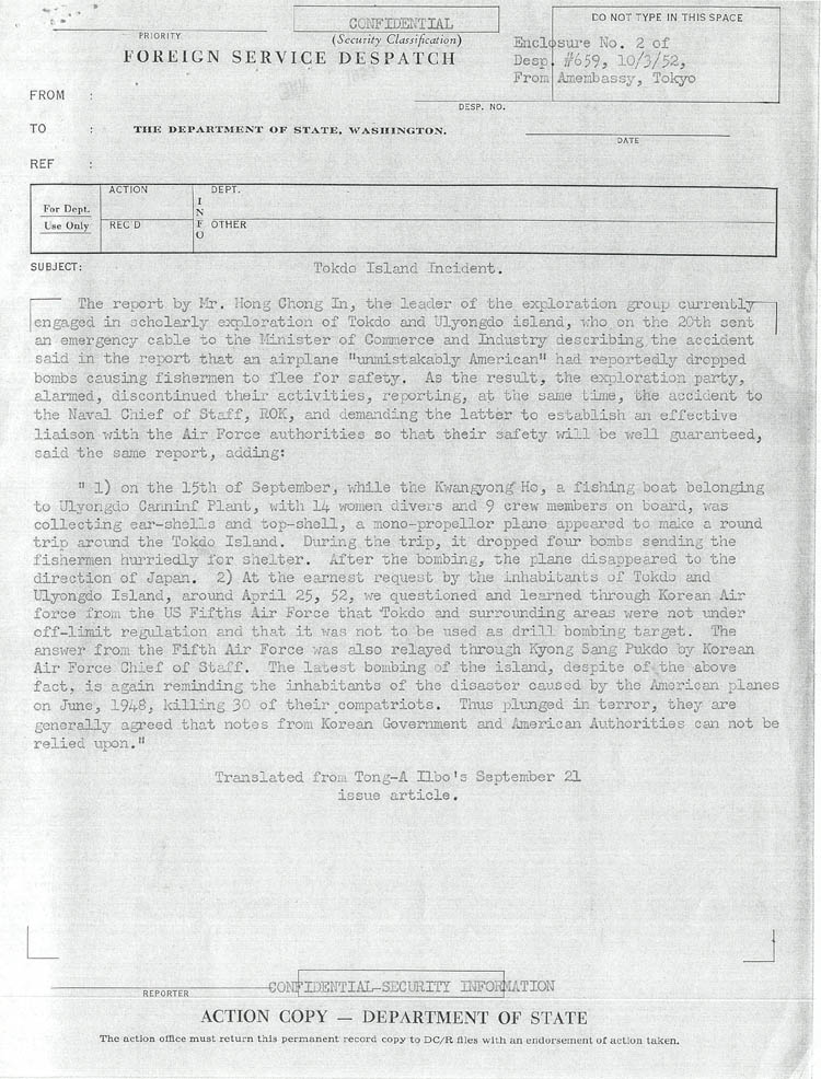 Tonga-Ilbo, 9/21/52