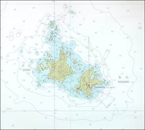 Nautical Map.