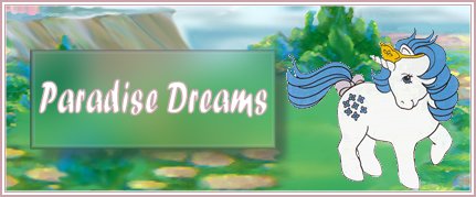 Majesty gives you a warm welcome to Paradise Dreams!