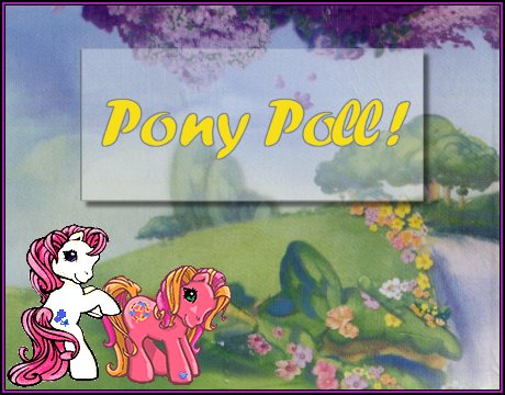 Amberlocks says, "Please vote for your favorite pony!"