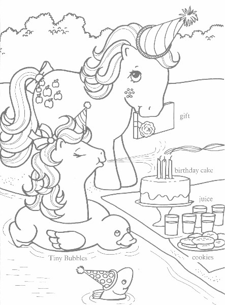 Sea Pony Coloring Book 2
