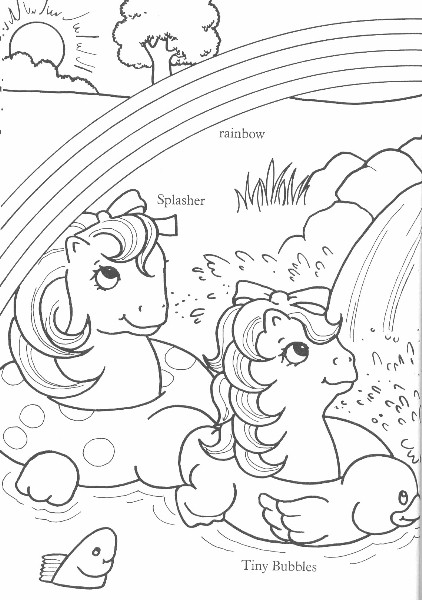 Sea Pony Coloring Book 2