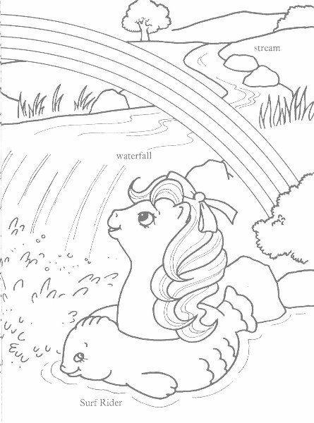 Sea Pony Coloring Book 2