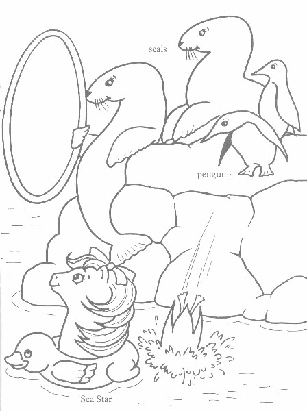 Sea Pony Coloring Book 2