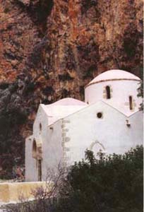 The church at Agiofarago