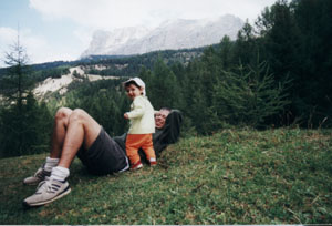 near San Cassiano, Dolomites