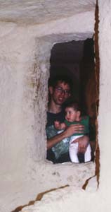 In an Avdat cave