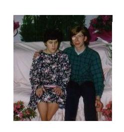 Dave and I at Senior Prom