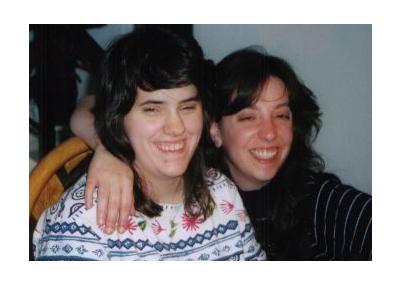 My sister Sharon and I
