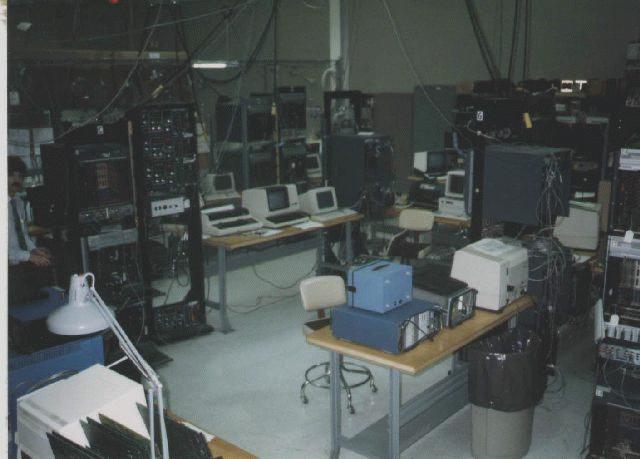 Infostream Development Area of the Lab