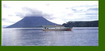 The Bunaken Island and Manado Tua