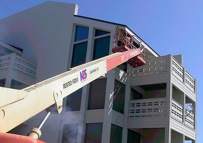 roof robotic arm repair machine