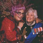 Photo of Dame Edna and Marcia