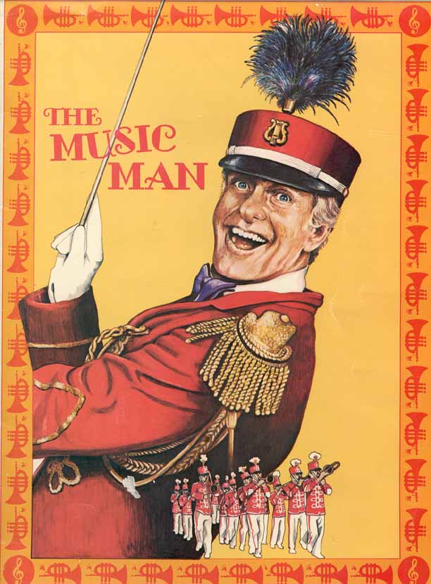 Music Man Souvenir Program Cover