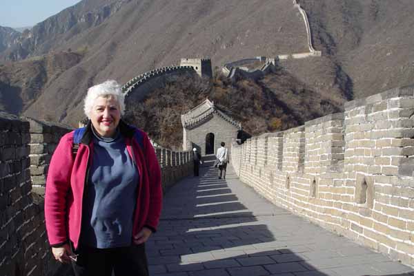 Marcia on Great Wall
