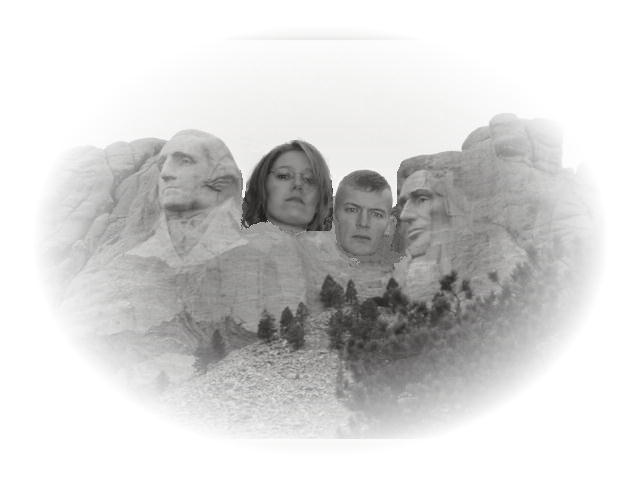 You mean that you have never seen this "fantastic" picture of Mt. Rushmore?