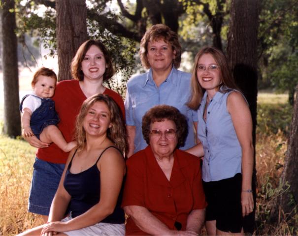 All us girls from Grandma to Kathryn