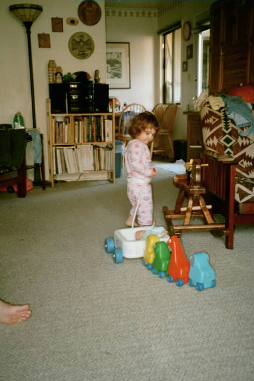 Katie & her ducks