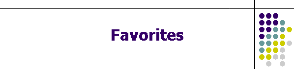 Favorites