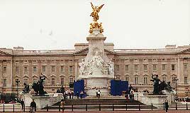 Buckingham Palace, yes I went to tea with the Queen!!!!