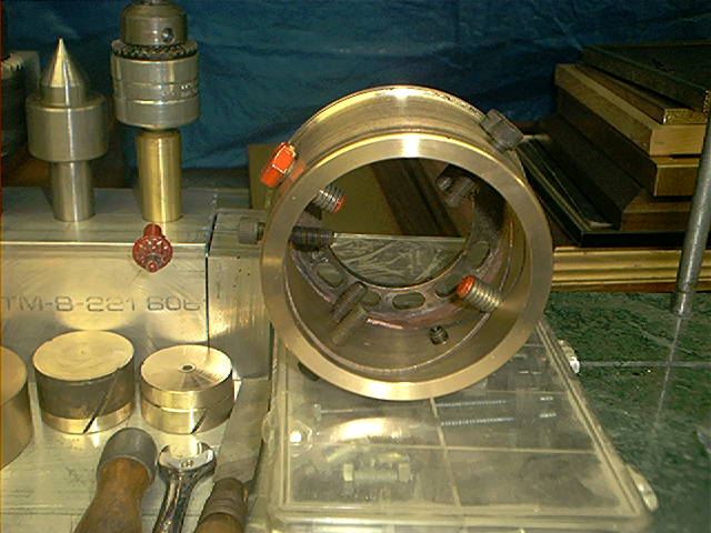 Bell Chuck - replaces 3-jaw - for irregular shaped workpieces.