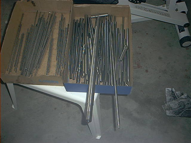 more typical stock - The large shaft is a RARE find - most is 3/4" dia & less