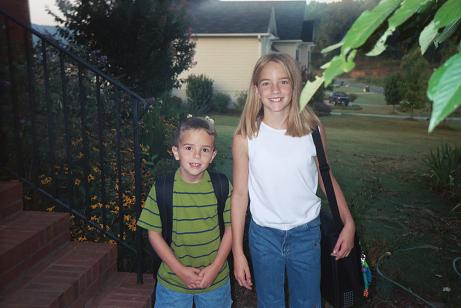 First day of school 2002.