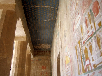 El-Deir El-Bahri Entrance Ceiling