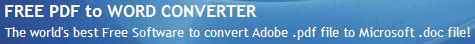 Free PDF to Word Converter