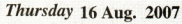 Thursday16Aug2007