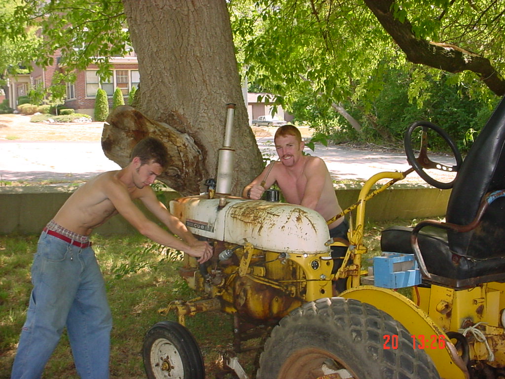 Me and my big B, Seth.&nbsp; (I'm the one who's acting like he's doing something&nbsp; ; )&nbsp;&nbsp; )