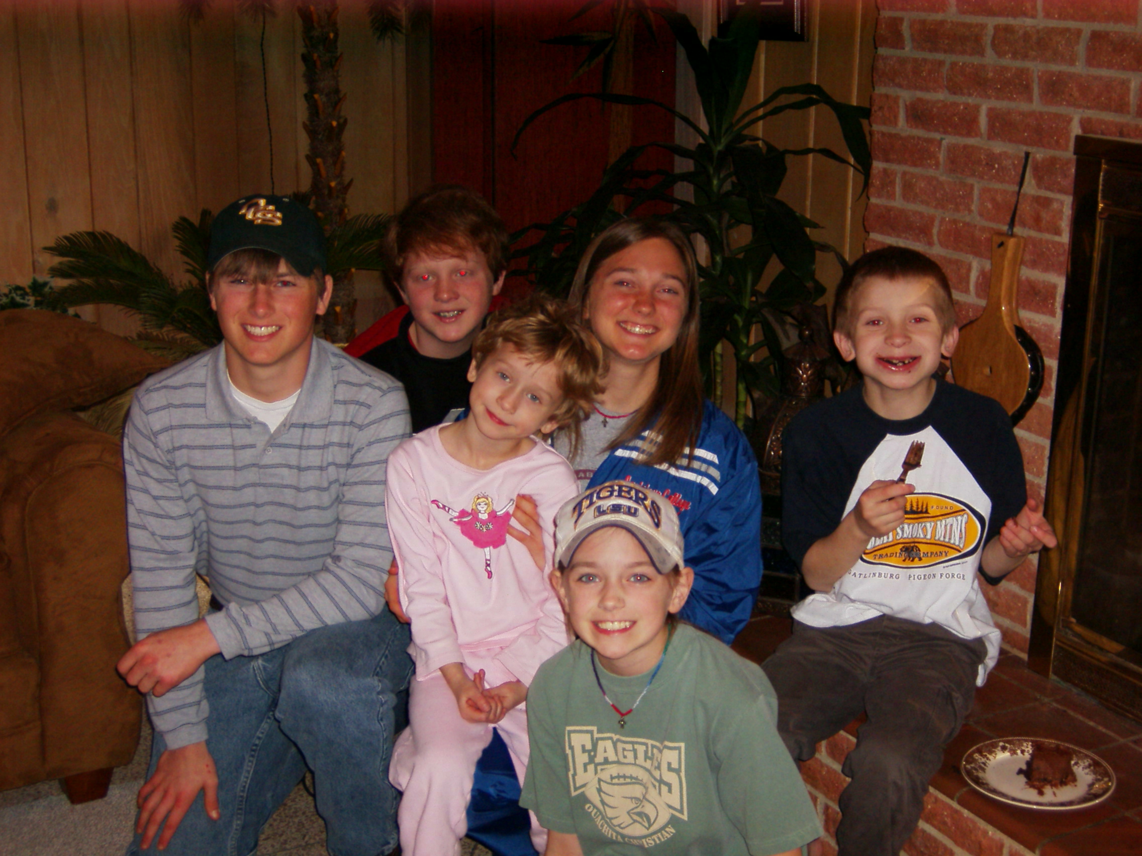 Joel, Jon, Sydney, Emily, Megan & Ryan