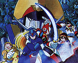 MegaMan X4 - Poster