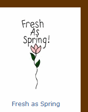Fresh as Spring TShirts & Gifts