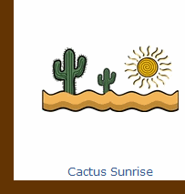 Cactus Sunrise TShirts & Gifts