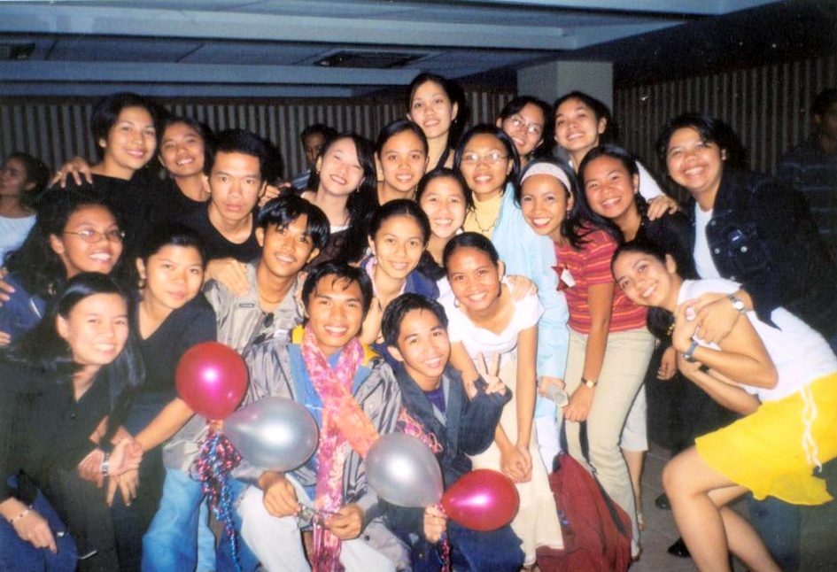 CYAers during Valentine's Party, February 14, 2004