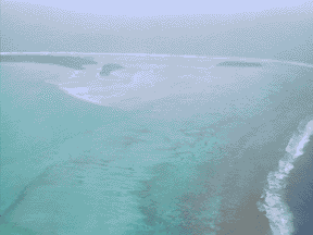 Aitutaki from the air