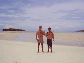 naked island fosters beer