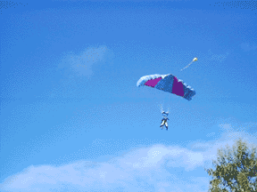 skydiving