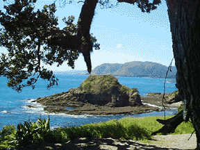 View of east cape on our way around